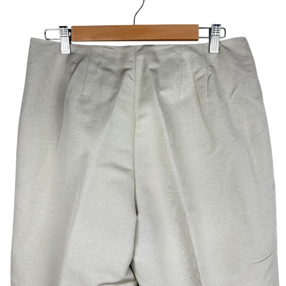 NWT Vintage Y2K Sigrid Olsen Jaipur Journey Pants Cotton Silk Women's Sz 12 - Picture 5 of 8